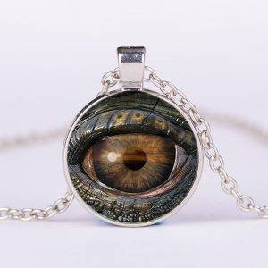 Evil Eye – Photo Glass Gothic Necklaces Pendants for Women & Men Gothtopia https://gothtopia.com