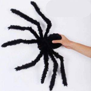 Halloween Decoration Horror 30/50/75cm Large Size Plush Spider Toy Decoration Gothtopia https://gothtopia.com