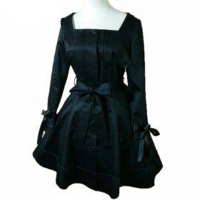 Gothic Women’s Trench Coat Black Long Coat with Cape XS-2XL Gothtopia https://gothtopia.com