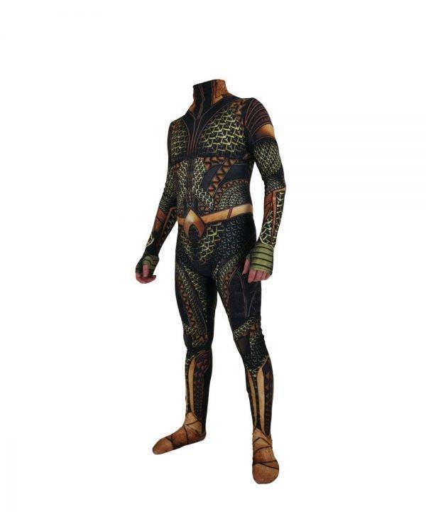 Aquaman Cosplay Costume (Movie Aquaman) DC Superhero Bodysuit for Adults/Kids Gothtopia https://gothtopia.com