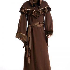 Adult Men’s Halloween Easter Monk Clergymen Minister Costume Medieval Gothic Robe Gothtopia https://gothtopia.com