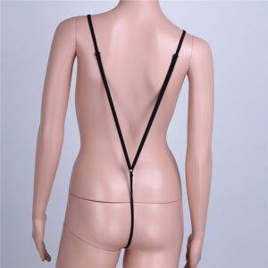 Women’s Sexy Shoulder straps G-Strings Adjustable Mini Micro Bikini Swimwear/Thongs Panties Erotic Lingerie Gothtopia https://gothtopia.com
