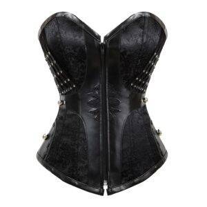 Gothic Steampunk Waist Trainer Shapewear Sexy Lingerie Corset Black/Red – S-2XL Gothtopia https://gothtopia.com