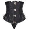 Plus Size Steampunk Sexy Gothic Body Shaping Leather Corset Lingerie – Black/Brown – S-6XL Gothtopia https://gothtopia.com
