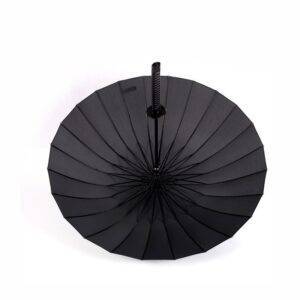Creative Long Handle Large Windproof Samurai Sword Umbrella Japanese Sun Rain Straight Umbrella Gothtopia https://gothtopia.com
