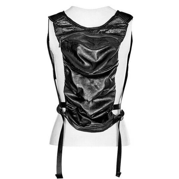 New Gothic Steampunk PU Leather Backpack Travel Bags – Anti Theft Gothtopia https://gothtopia.com