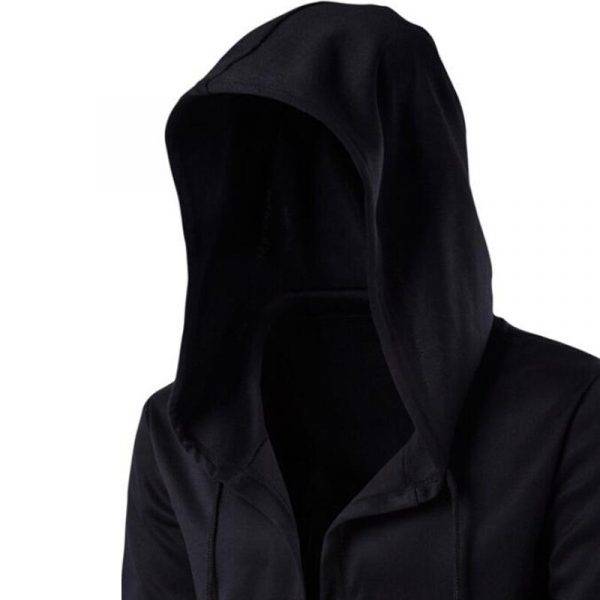 Men’s New Spring Dark Long Cloak Hip Hop Mantle Long Sleeve Windbreaker Hooded Coat M-5XL Gothtopia https://gothtopia.com