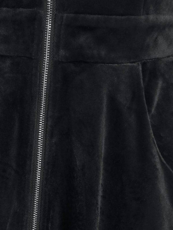 Plus Size Gothic Punk Oversized Long Black Casual Cat Hoodie Streetwear L-5XL Gothtopia https://gothtopia.com
