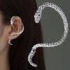 New Gothic Twining Snake Shape Vintage Cuff Unisex Earrings Gothtopia https://gothtopia.com
